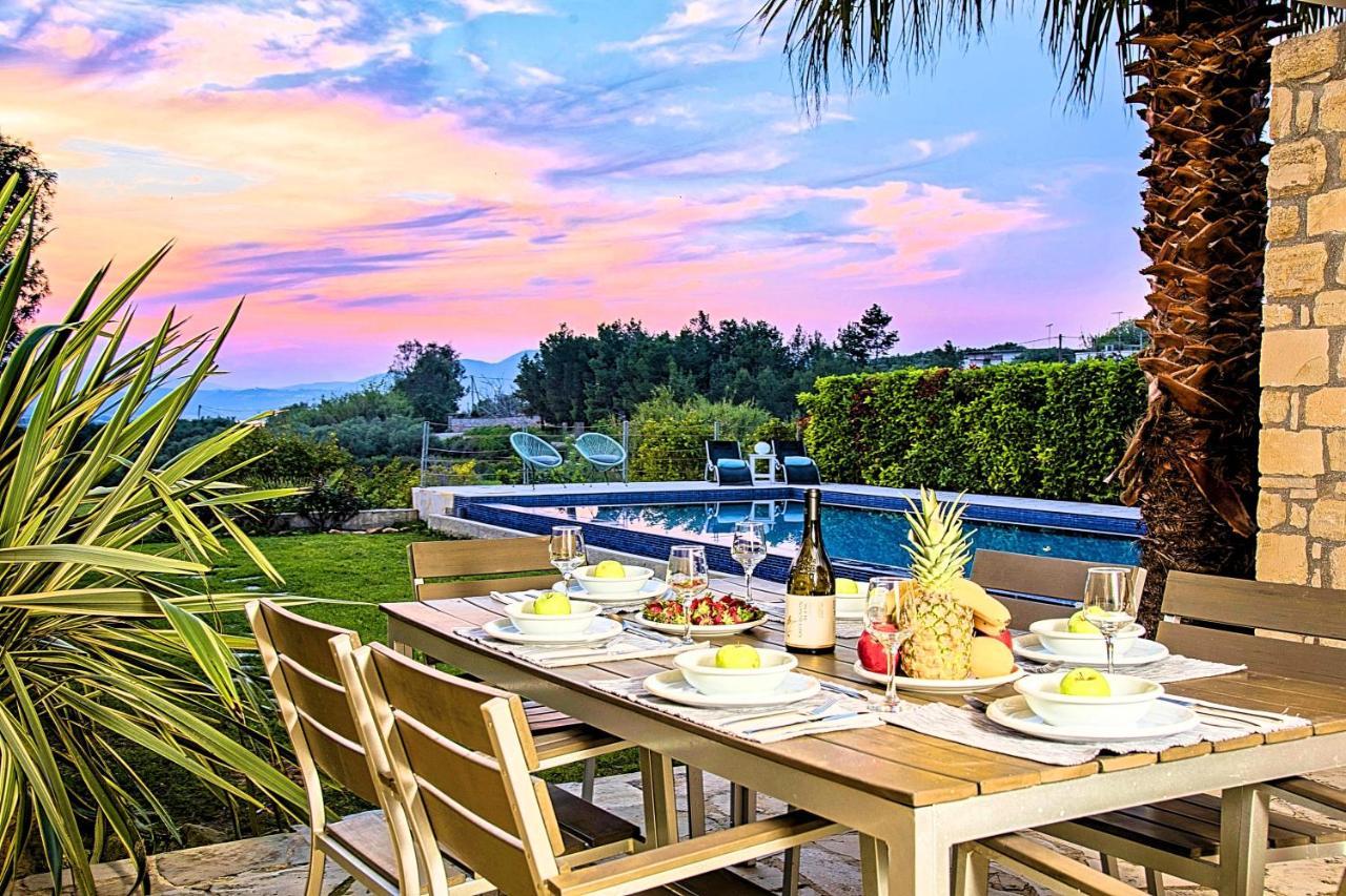 Cretan Mansion With Heated Swimming Pool Βίλα Γεωργιούπολη Εξωτερικό φωτογραφία